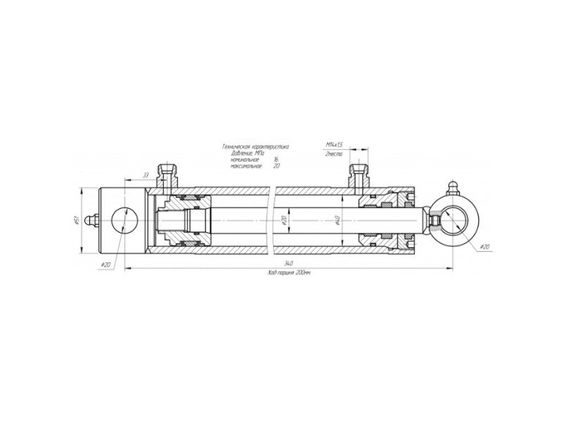 ЦГ-40.20х200.17