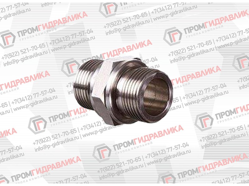 Адаптер BSPP 9/16" (Ш) - BSPP 9/16" (Ш)