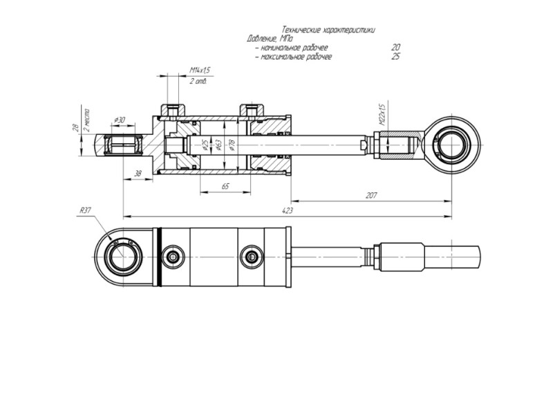 ЦГ-63.25х65.11